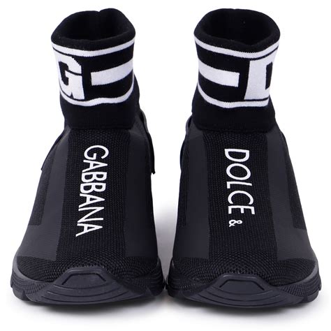 blue and black dolce gabbana shoes|dolce and gabbana sock shoes.